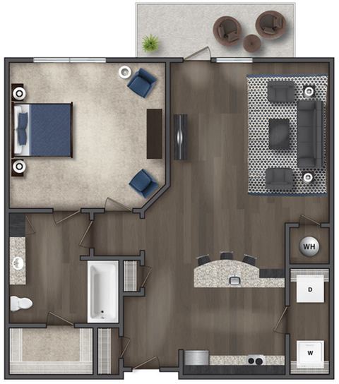 1254 Eastover Drive Studio-3 Beds Apartment for Rent - Photo Gallery 15